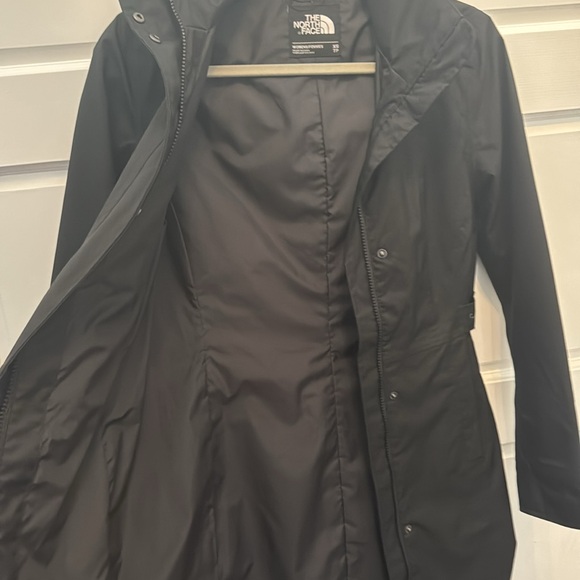 The North Face rain coat w/ hood - Picture 3 of 5